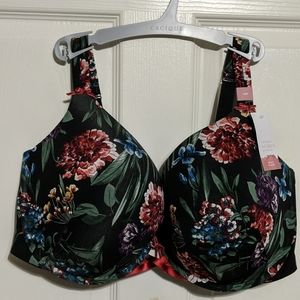 NWT Cacique boost plunge bra 44F